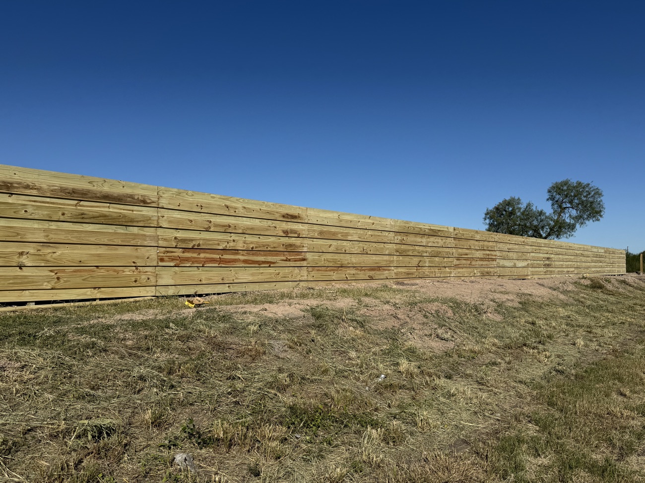Horizontal Privacy Fence